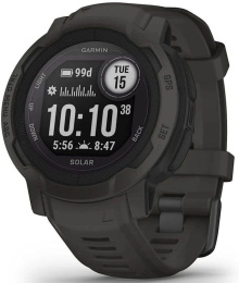 Смарт-часы Garmin Instinct 2 Solar,  45мм,  0.9",  черный