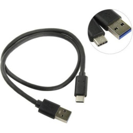 ORIENT Кабель USB 3.0 Type-C, Am UC-305 - Cm (24pin), 0.5 м, черный