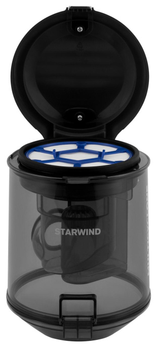 Пылесос StarWind SCV2555, 2500Вт, черный/синий