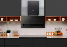 Вытяжка каминная HAIER HVX-W682CB,  сенсорное управление,  черный [td0044973ru]