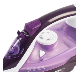 Утюг GALAXY LINE GL 6124,  с паровым ударом,  2500Вт,  фиолетовый и белый