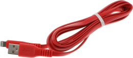 Кабель PREMIER 6-703RL45 2.0R,  Lightning (m) -  USB (m),  2м,  красный
