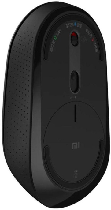 Мышь Xiaomi Mi Dual Mode Silent Edition черный оптическая 1300dpi беспров. BT для ноутбука 5but HLK4041GL/X26112