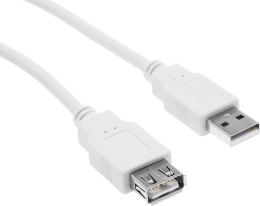 Кабель-удлинитель USB2.0 NingBo USB A(m) -  USB A(f),  ферритовый фильтр ,  1.8м [usb2.0-am/af-1.8m-mg]