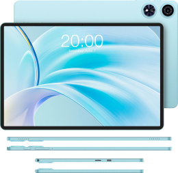 10.92" Планшет TECLAST P50 Case 4/128 GB T606 Wi-Fi, 1280 x 800, 90Гц, Android 15, с чехлом и клавиатурой, голубой