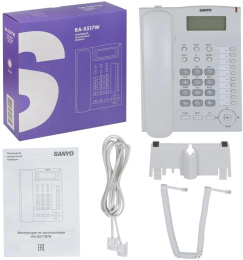 Проводной телефон Sanyo RA-S517W, белый