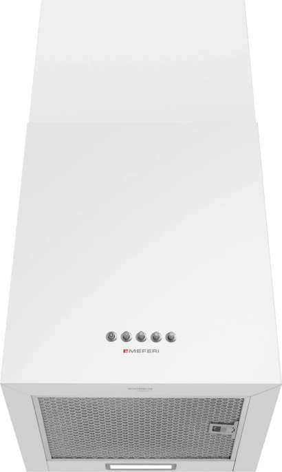 Вытяжка каминная MEFERI Light AIRBOX60WH,  белый,  кнопочное управление [airbox60wh light]