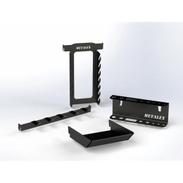 Набор аксессуаров для перфопанели ООО Металекс Metalex черный ACNPRCH