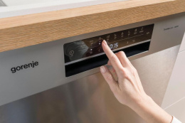 Посудомоечная машина Gorenje GS642E90X ( 2 корзины ),  полноразмерная, напольная, 59.9см, загрузка 13 комплектов, серебристая
