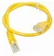 Патч-корд Lanmaster TWT-45-45-0.5-YL UTP RJ-45 вил.-вилка RJ-45 кат.5E 0.5м желтый ПВХ (уп.:1шт)