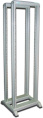 Стойка двухрамная Lanmaster TWT-RACK2-38U-6X6 38U 600ммX600мм 350кг серый