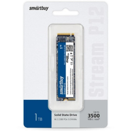 Накопитель SSD Smartbuy M.2 1Tb Stream P12 SBSSD1T0-STP12-M2P3 NVMe PCIe3