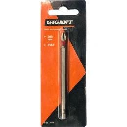Бита (PH2; 100 мм) для шуруповерта Gigant GBS 11029