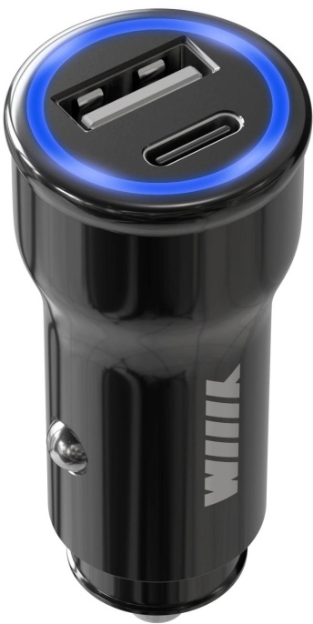 Автомобильное зар./устр. Wiiix UCC-5-2-01-QCPD-ANT 2.4A PD+QC черный
