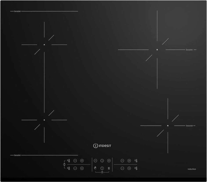 Индукционная варочная поверхность Indesit IB 41B60 BF черный