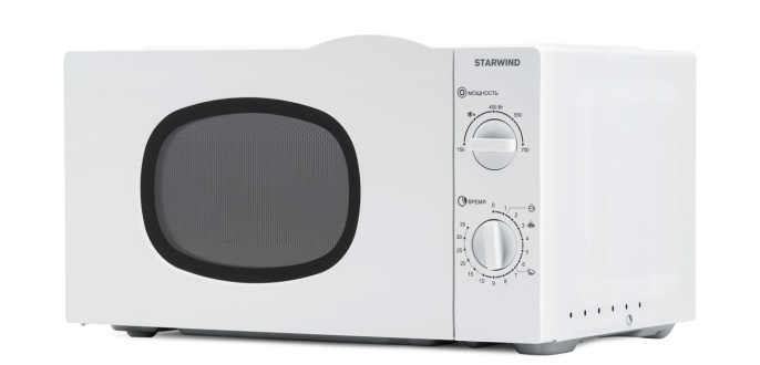 Микроволновая печь StarWind SWM6520, 700Вт, 20л, белый