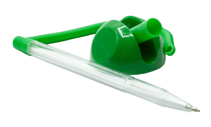 Ручка шариков. Buro зеленый d 0.7мм син. черн. индив. пак.ев. на подставке сменный стержень линия 0.5мм кругл. (15252641)