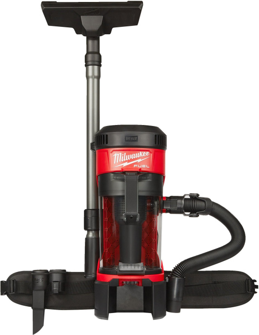 Пылесос Milwaukee M18 FBPV-0 4933464483 строительный, объем пылесборника: 3,8 л, пылесборник: контейнер, питание: аккумулятор, без регулировки мощности, шум: 76 дБ