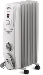 Масляный радиатор Vitek VT-1704, 1500Вт, белый