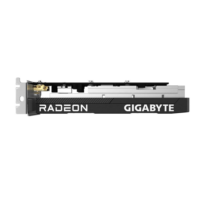 Видеокарта VGA GIGABYTE AMD RADEON RX 6400 D6 LOW PROFILE 4G 4GB, GDDR6/64-bit, PCIe 4.0, 1xHDMI 2.1, 1xDP, 2-slot GV-R64D6-4GL
