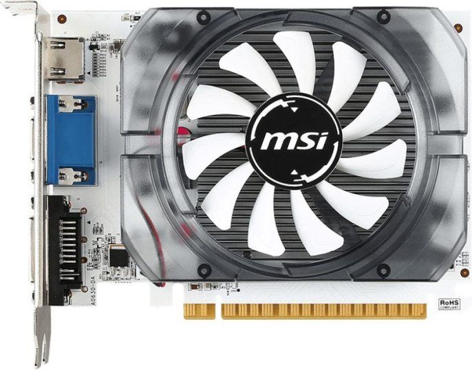 Видеокарта MSI NVIDIA  GeForce GT 730 N730-2GD3V3 2ГБ DDR3, Ret
