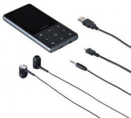 MP3 плеер Digma Y4 BT flash,  16ГБ,  черный