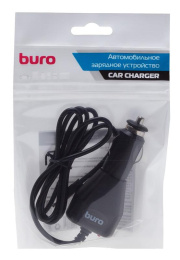 Автомобильное зарядное устройство Buro XCJ-048-EM-2A,  microUSB, 10.5Вт, 2A, черный
