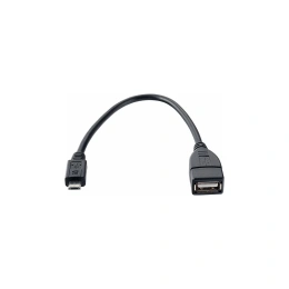 Кабель PERFEO USB2.0 A розетка - Micro USB вилка OTG длина 0.2 м. U4202 30 004 999