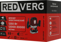 Фрезер RedVerg RD-ER125 1250Вт 30000об/мин макс.ход:50мм