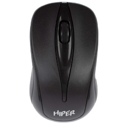 Мышь HIPER беспроводная HOMW-061 {1000dpi, черный, USB, 4кнп}