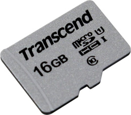 Флеш карта microSD 16GB Transcend microSDHC Class 10 UHS-1 U1, без адаптера , TLC TS16GUSD300S