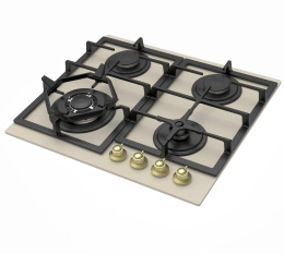 Газовая варочная поверхность Zigmund & Shtain Style M 26.6 X бежевый