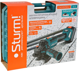 Углошлифовальная машина Sturm! CAG18125BLE 9000об/мин рез.шпин.:M14 d 125мм