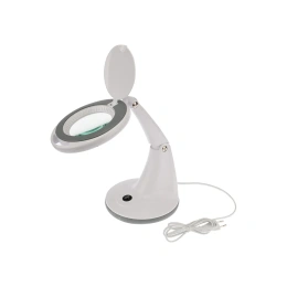 Настольная лупа REXANT 3D с подсветкой 30 SMD LED, ø100мм, белая 31-0245