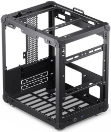 Корпус без блока питания Case JONSBO C6 Handle, Mini-Tower, no fan, 1xUSB-A 3.0 + 1xUSB-C 3.1, mATX, mITX Black (C6 Handle Black)