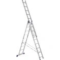 Лестница алюминиевая Алюмет 3х9 ступеней трехсекционная универсальная H3 5309