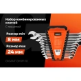 Набор комбинированных ключей Gigant с трещоткой, 10 шт GKKR-10