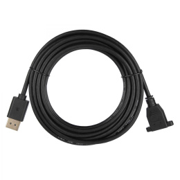 Кабель ACD-DDPF2-50B |ACD-DDPF2-50B| DisplayPort 1.2, DP extension, Golden Plated, 20m/20f, Черный, |ACD-DDPF2-50B| 5м, 742521
