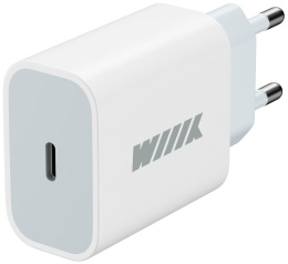 Сетевое зарядное устройство Wiiix UNN-4-1-01-PD,  USB-C, 20Вт, 3A, белый