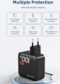 Зарядное устройство CABLETIME G100B (CT-GAN100-PB) GaN PD3.0 3C1A 100 Вт, черный