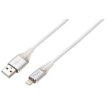 Filum Кабель USB 2.0, 1 м., 2 А, индикатор заряда, разъемы: USB A male - Lightning male, пакет. [FL-CPro-U2-AM-LM-1M-L1] 956490