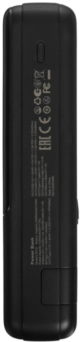 Внешний аккумулятор (Power Bank) TECNO Pocket L201Q,  20000мAч,  черный