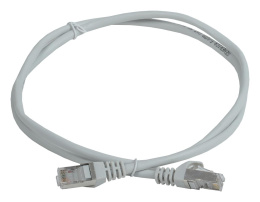 Патч-корд ITK вилка RJ-45, вилка RJ-45, кат.5E, ПВХ, 0.5м, серый [pc01-c5ef-05m-g]