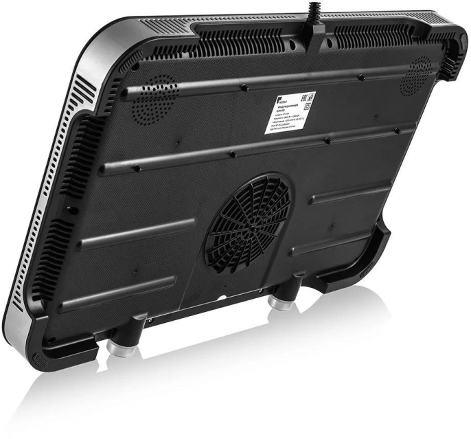 Плита Индукционная Kitfort КТ-149 черный/серебристый стеклокерамика настольная