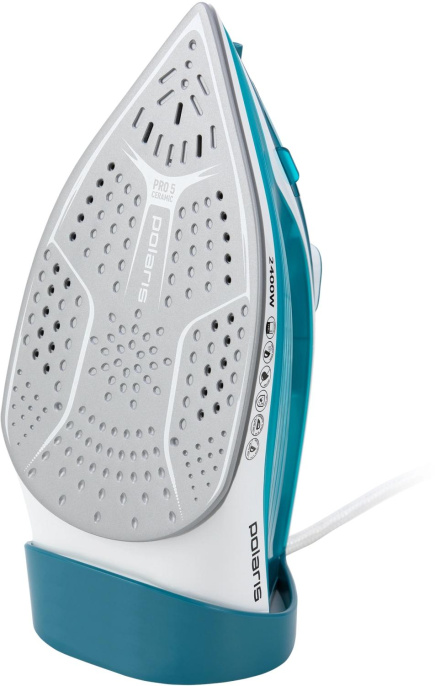 Утюг Polaris PIR 2487AK, 2400Вт, черный/фиолетовый