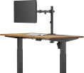 Кронштейн для мониторов Cactus CS-VM-D32-BK, до 32", до 9кг, настольный, поворот и наклон, черный