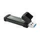 Флеш накопитель 2TB Silicon Power MS70, USB 3.2, Серый, read/write 1050/850Mb/s