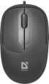 Мышь проводная Defender Datum MS-980, оптическая, USB, 1000dpi, черный [52980]