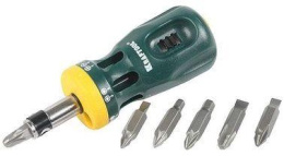 Отвертка с насадками  Kraftool 26161-H13, 7 предметов