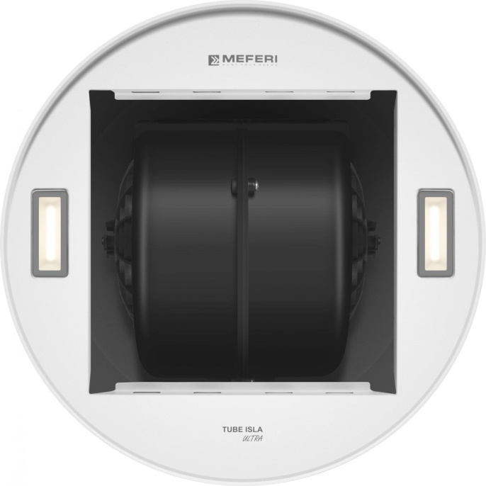 Вытяжка каминная Meferi Ultra TUBE35WH ISLA белый управление: электронное 1 мотор (TUBE35WH ISLA ULTRA)